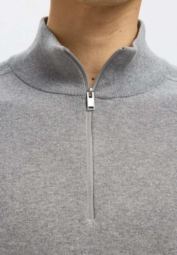 Selected SLHBERG LS HALF ZIP NOOS