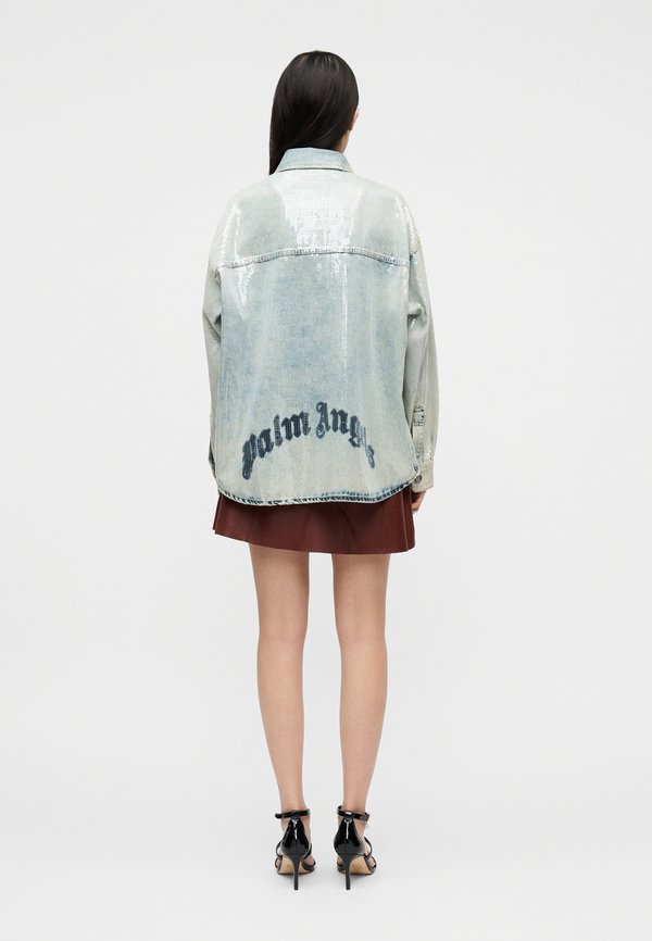 Palm Angels CURVED LOGO SHIRT