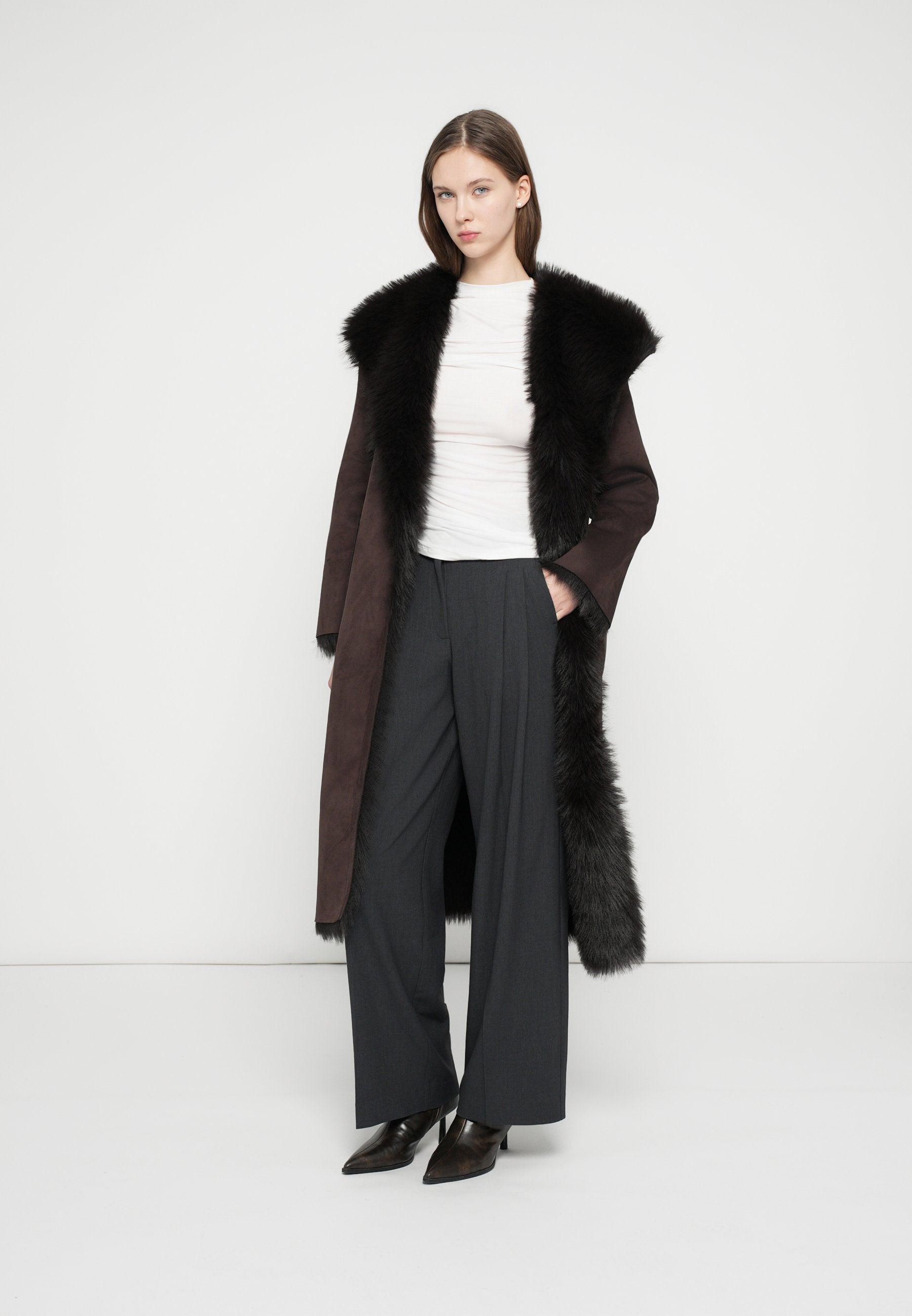 Abercrombie & Fitch REVERSIBLE LONG COAT