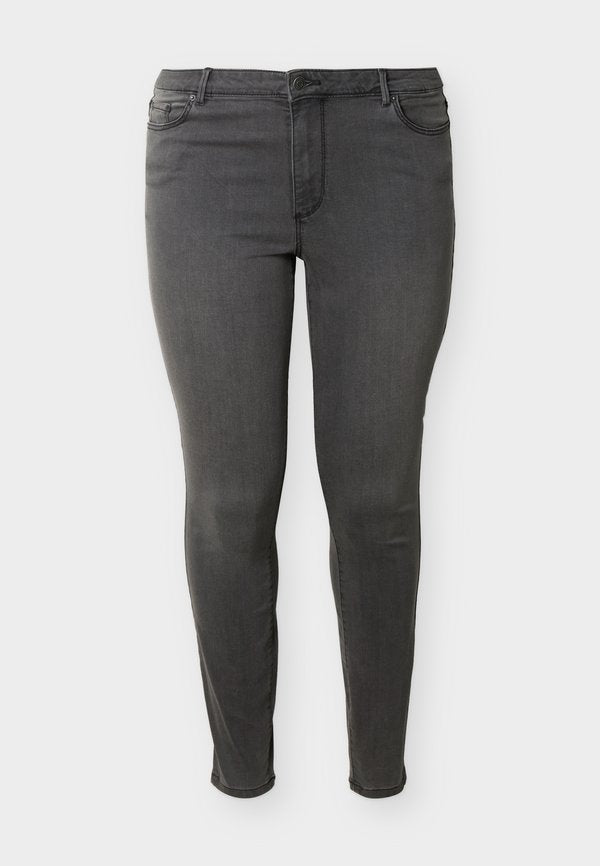 Vero Moda Curve VMCSOPHIA  - Jeans Skinny Fit - dark grey denim