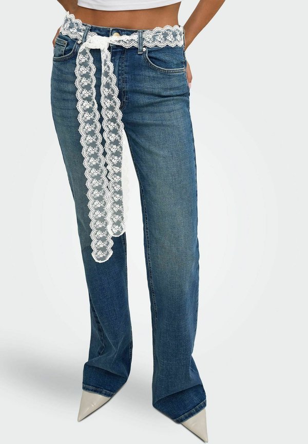 ONLY FLARED FIT JEANS ONLREGENT HIGH WAIST FLARED FIT JEANS - Flared Jeans - medium blue denim