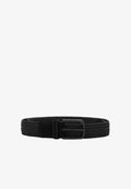 Mango ADULT - Braided belt - black