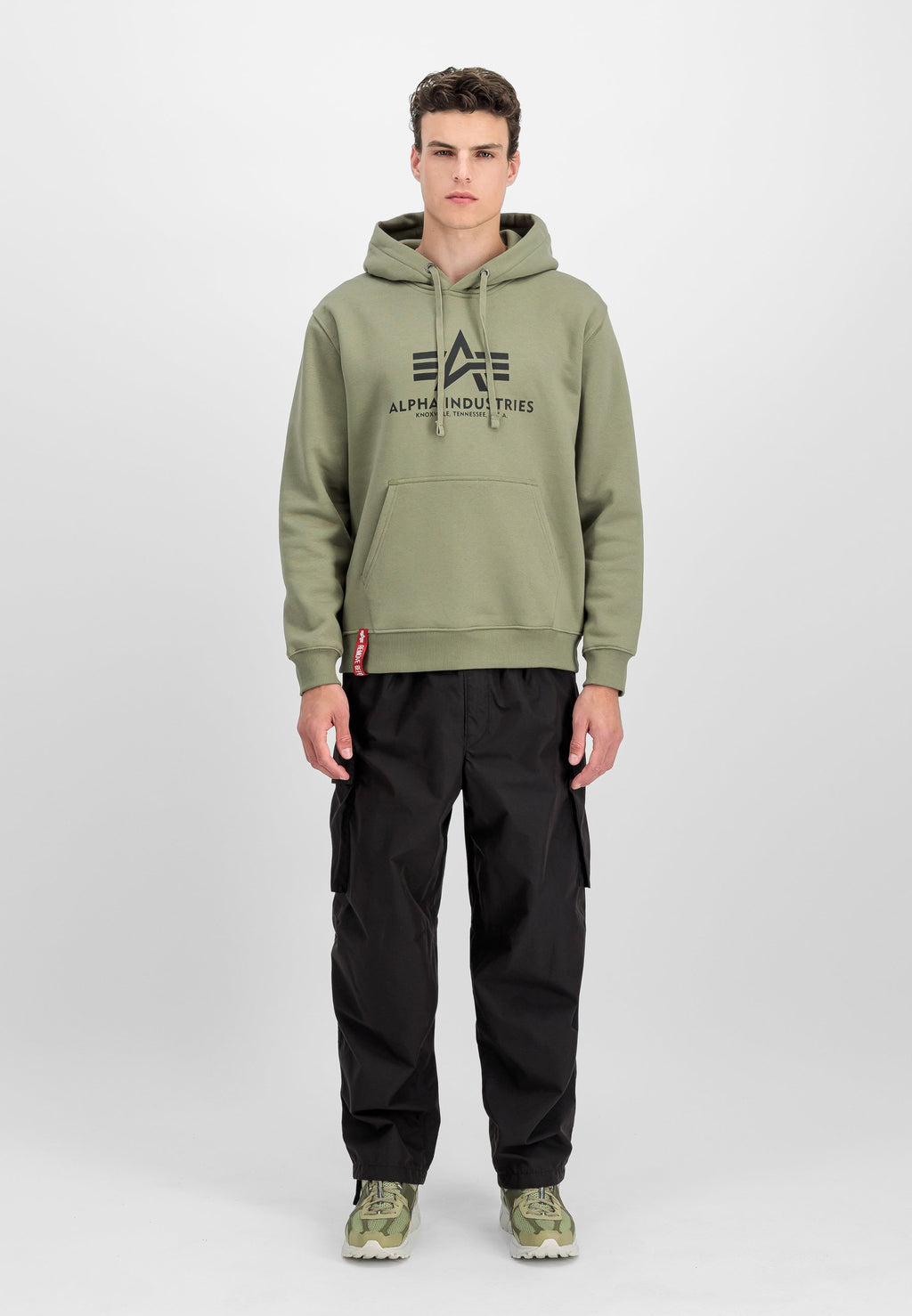 Alpha Industries BASIC HOODIE BL