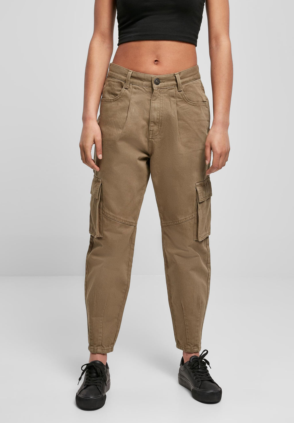 Urban Classics LADIES BALLON FIT CARGO TWILL PANTS