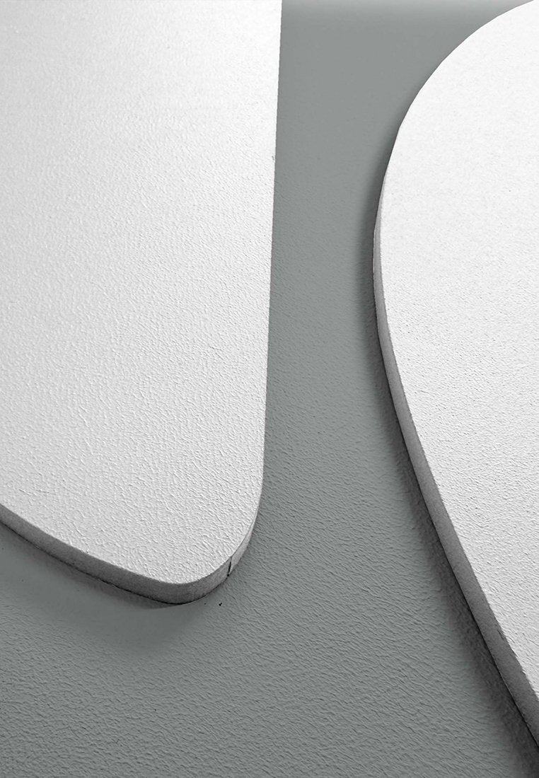 Orange Wallz WHITE ON GREY