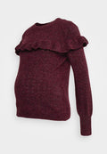 Vero Moda Maternity VMMMERELYN O NECK FRILL