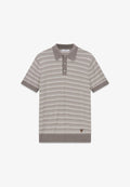Guess GESTREIFTER POLOPULLOVER - Polo shirt - mehrfarbig grün