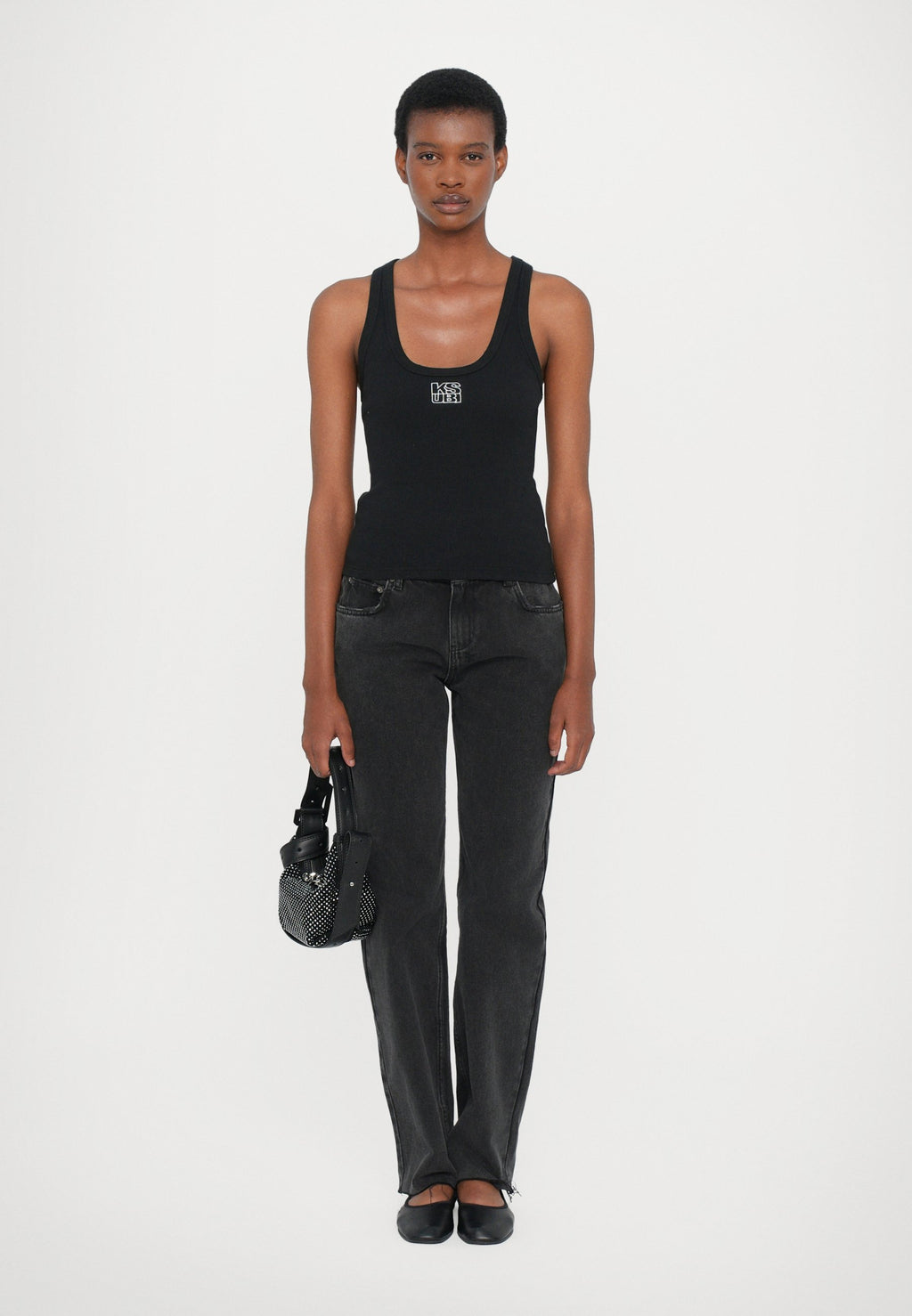 Ksubi STACKED ORIGIN TANK