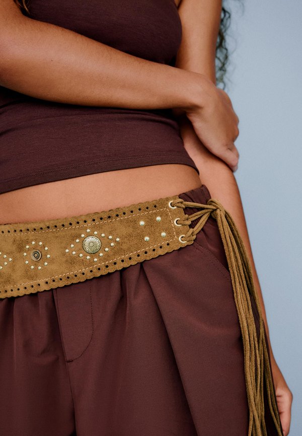 Bershka BELT - Belt - sand