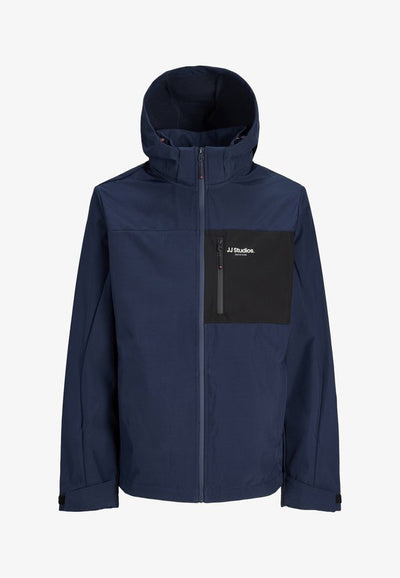 Jack & Jones Softshell Softshell - Light jacket - navy blazer