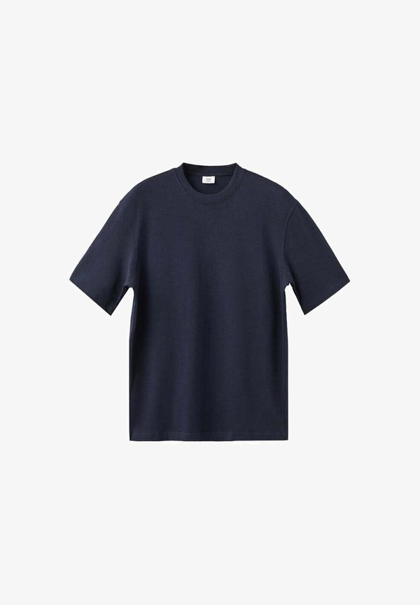 Mango ADULT - Basic T-shirt - navy