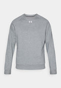 Under Armour RIVAL FLEECE - Sweatshirt - castlerock light heather