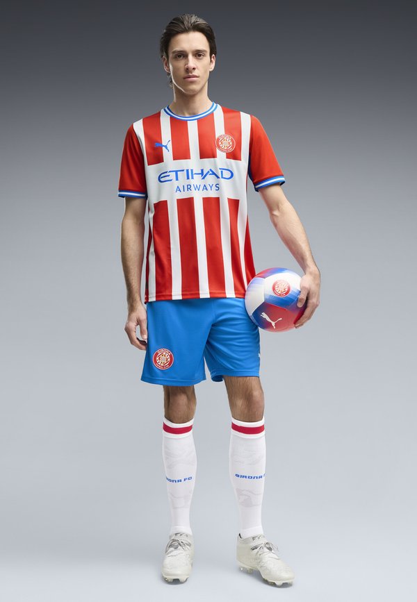 Puma GIRONA F.C. 26/27 SHORTS - Sports shorts - racing blue- white