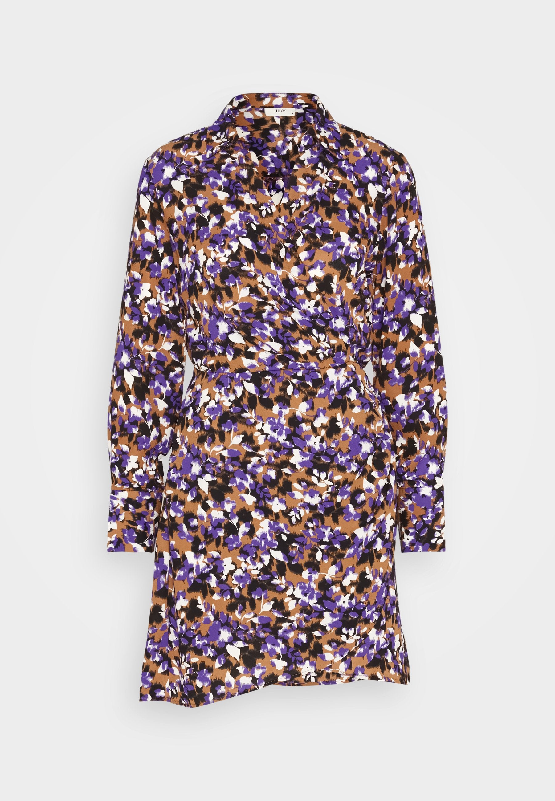 JDY JDYMOCCA FITTED WRAP DRESS