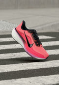 Nike Performance AIR ZOOM PEGASUS 42 - Road running shoes - arctic orange/black/flash crimson/light magenta/summit white/atomic pink