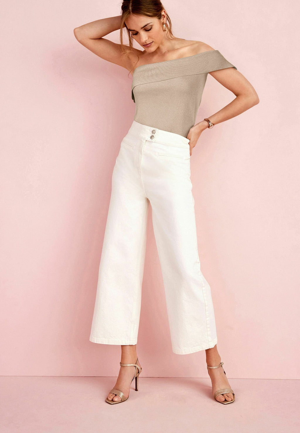 Next CROPPED WIDE LEG