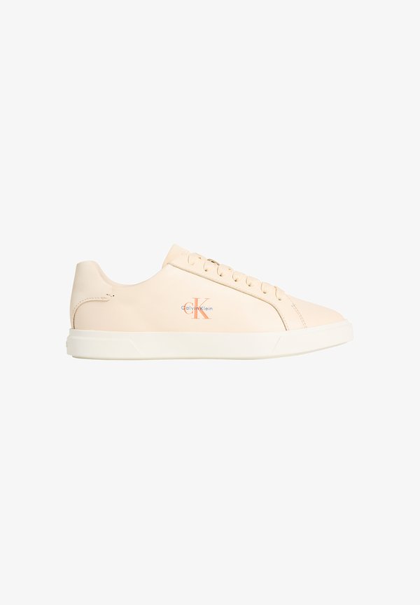 Calvin Klein BROOKE - SIGNATURE LOGO - Trainers - light cashew lapis