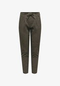 ONLY ONLPOPTRASH-GOZI Regular Fit - Trousers - walnut