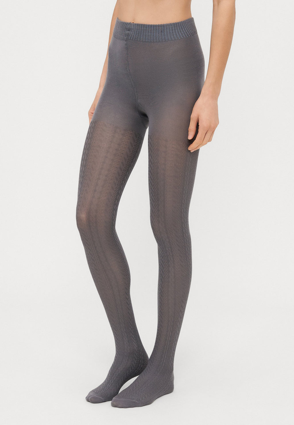 Anna Field SOFT MODAL BLEND CABLE KNIT TIGHTS 2 PACK
