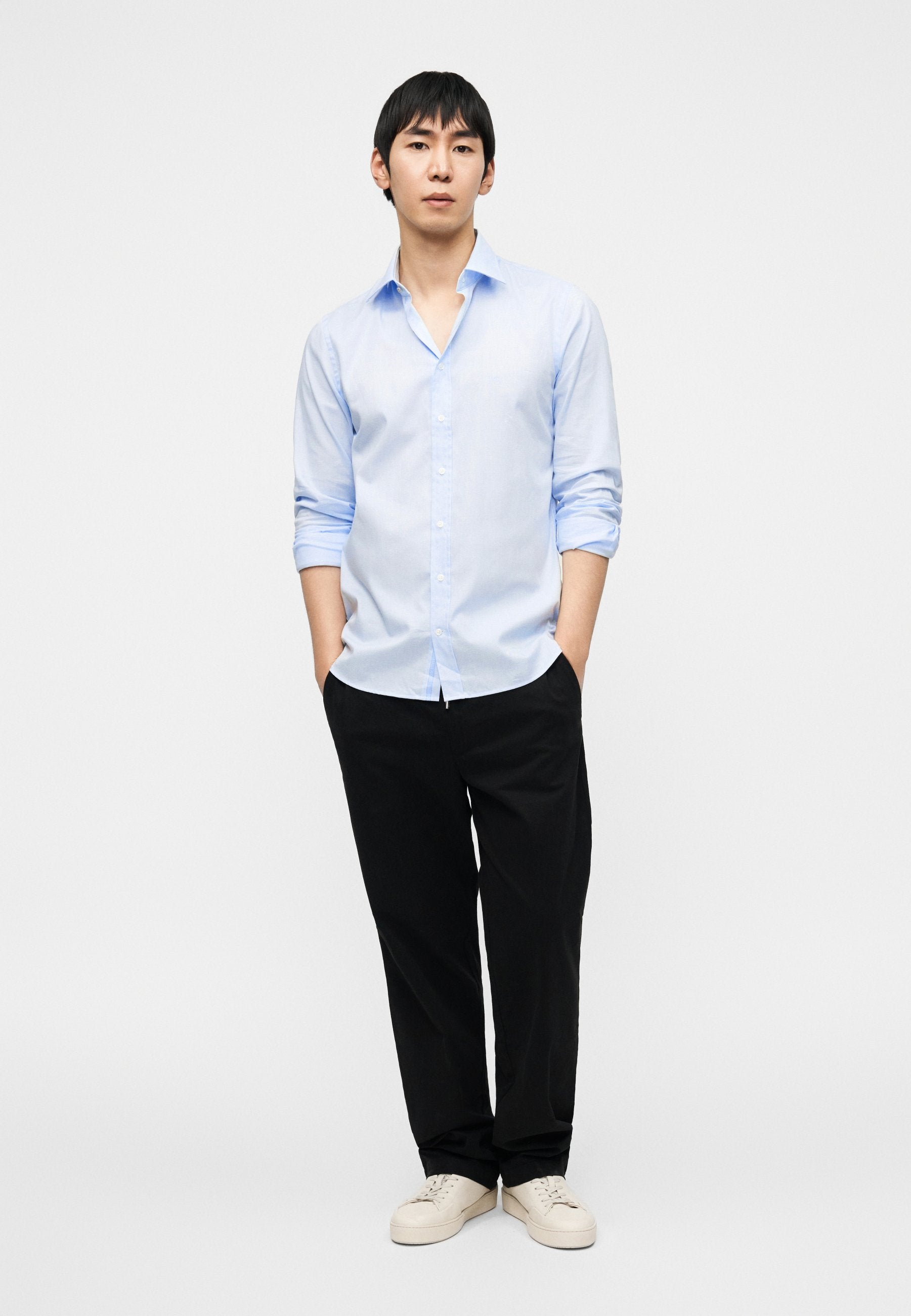 Michael Kors DOBBY ENGINEERD SLIM FIT SHIRT