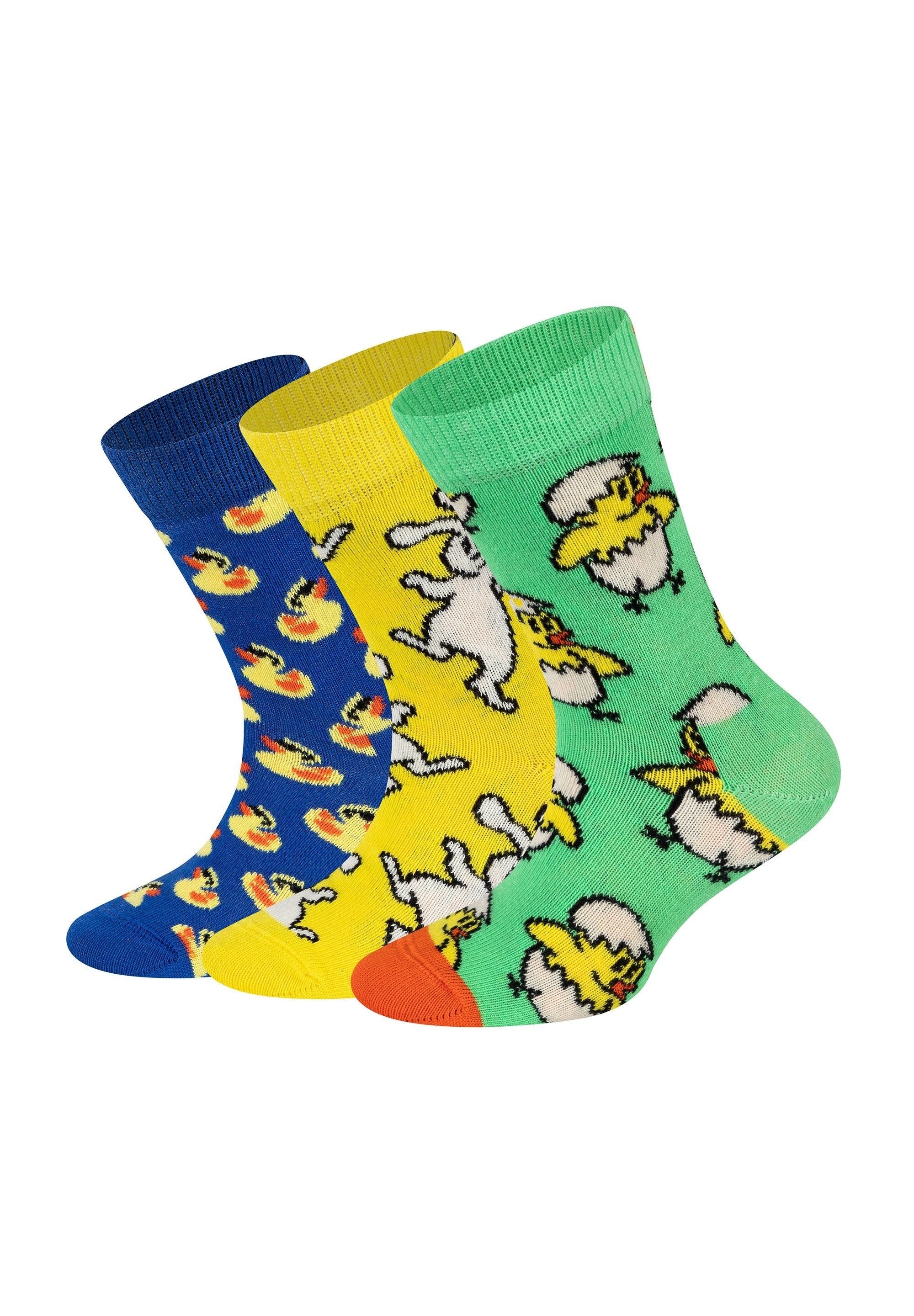 Happy Socks 3-PACK BUNNY-RUBER