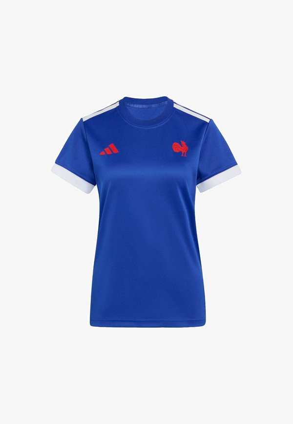 adidas Performance FRANCE RUGBY HOME REPLICA SUPPORTER  - Print T-shirt - semi lucid blue