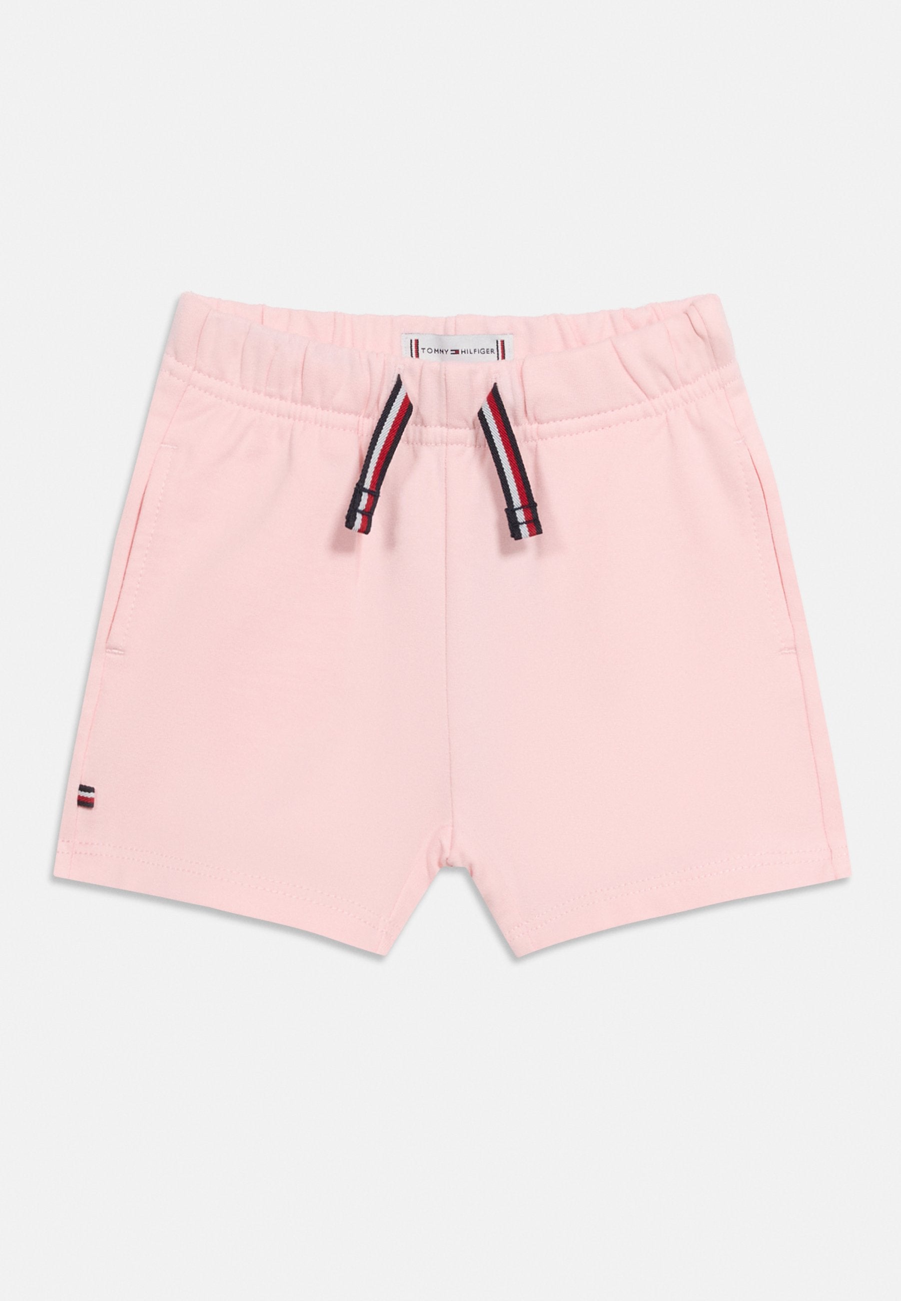 ESSENTIAL SIGNATURE TAPE DRAWSTRING SWEAT SHORTS Media 1