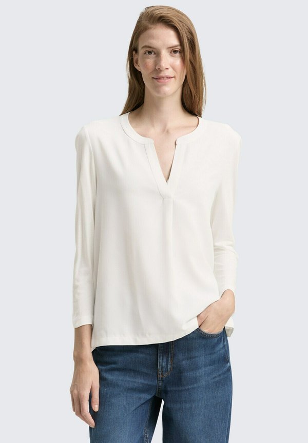 TOM TAILOR Blouse - whisper white