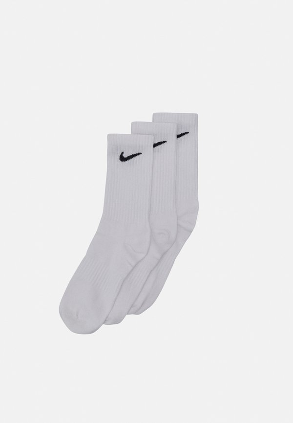 Nike Performance EVERYDAY LIGHTWEIGHT CREW UNISEX 3 PACK - Sports socks - white/black