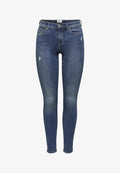 ONLY ONLWAUW LIFE MID - Jeans Skinny Fit - medium blue denim