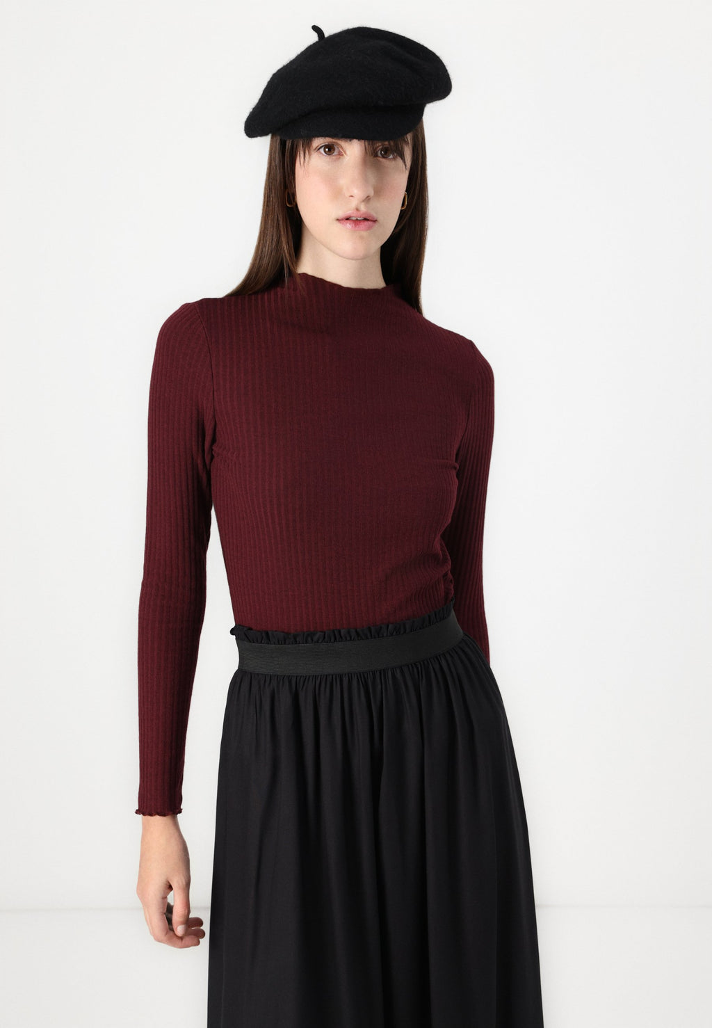 ONLY ONLEMMA L/S HIGH NECK TOP NOOS JRS