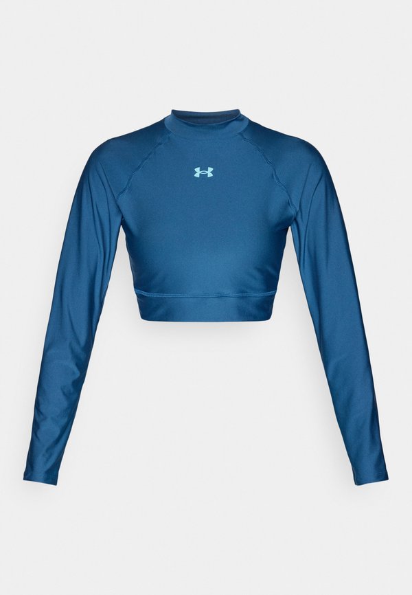 Under Armour HEATGEAR - Long sleeved top - wham blue/blue haze