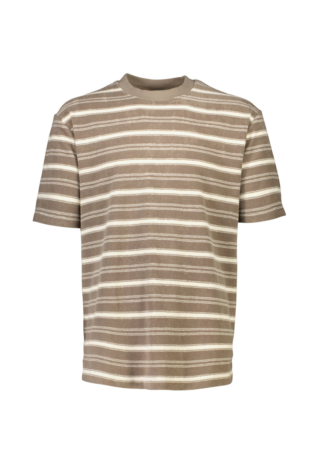  STRIPED O-NECK TEE  Media 1