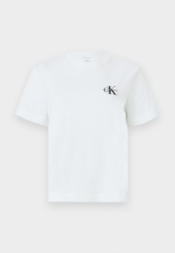 Calvin Klein Jeans MONOGRAM TEE - Basic T-shirt - bright white
