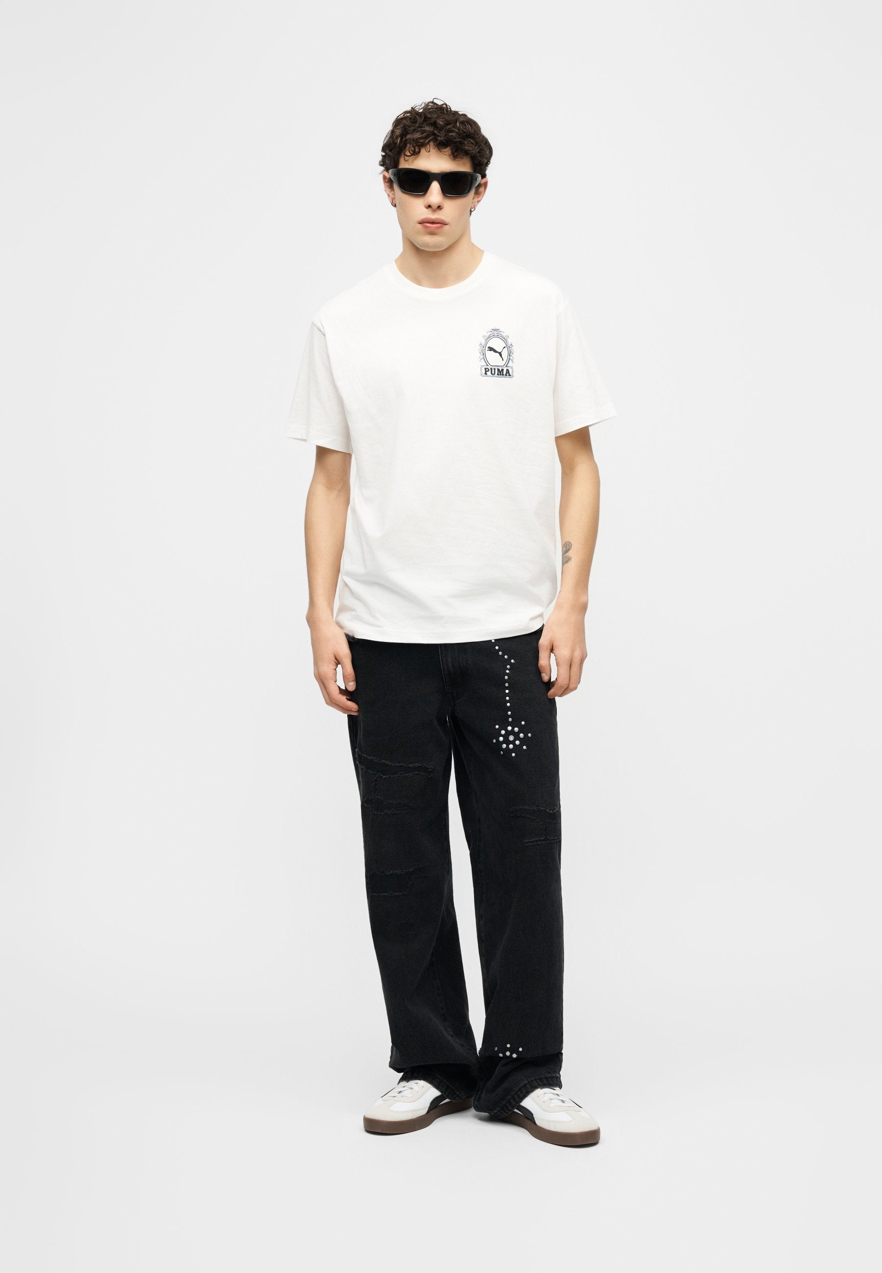 Puma GRAPHIC MEDITERRANEAN TILES TEE