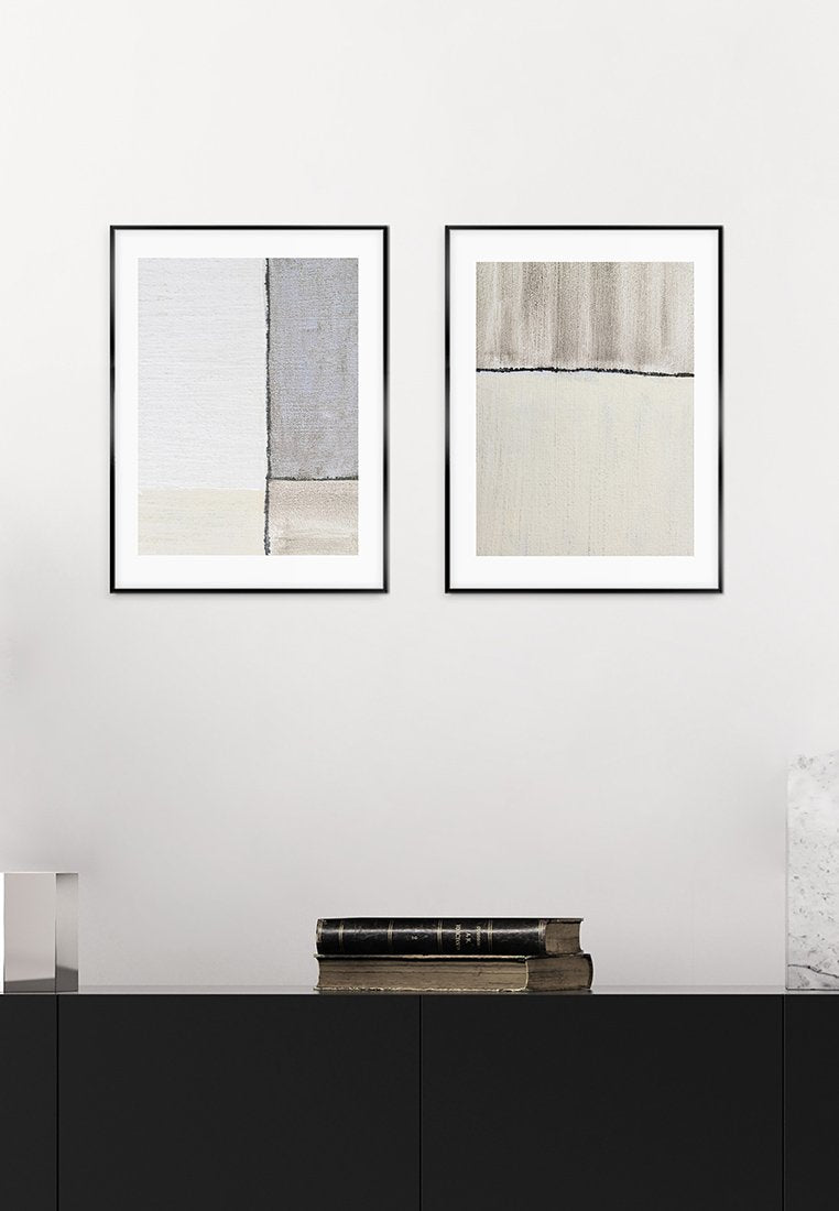 Orange Wallz ABSTRACT PASTELS 2 PACK
