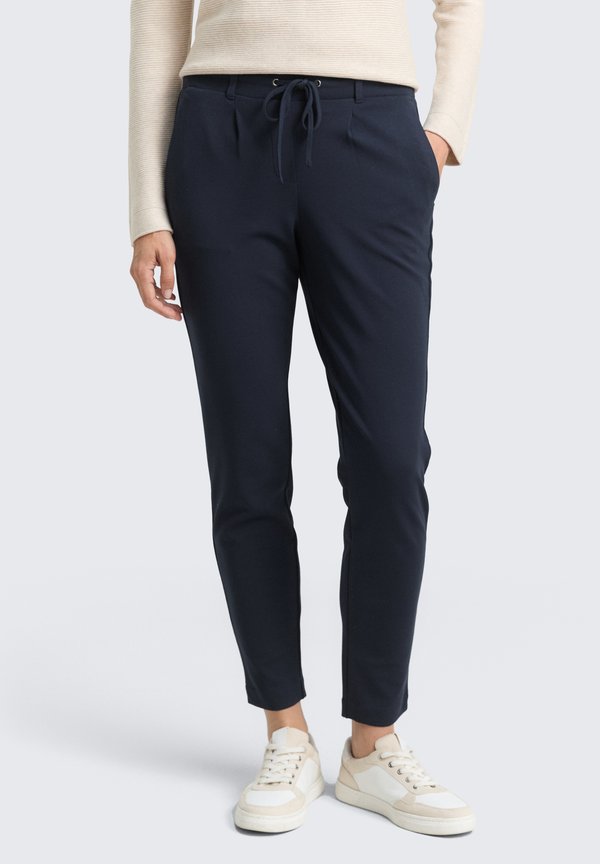 TOM TAILOR CASUAL CHINO - Tracksuit bottoms - real navy blue