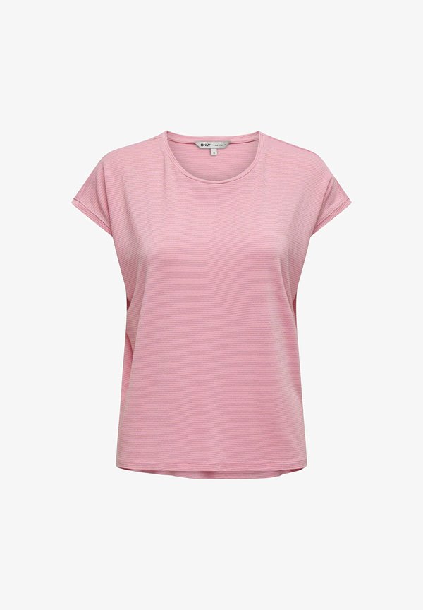 ONLY ONLCLAUDIA - Print T-shirt - bonbon