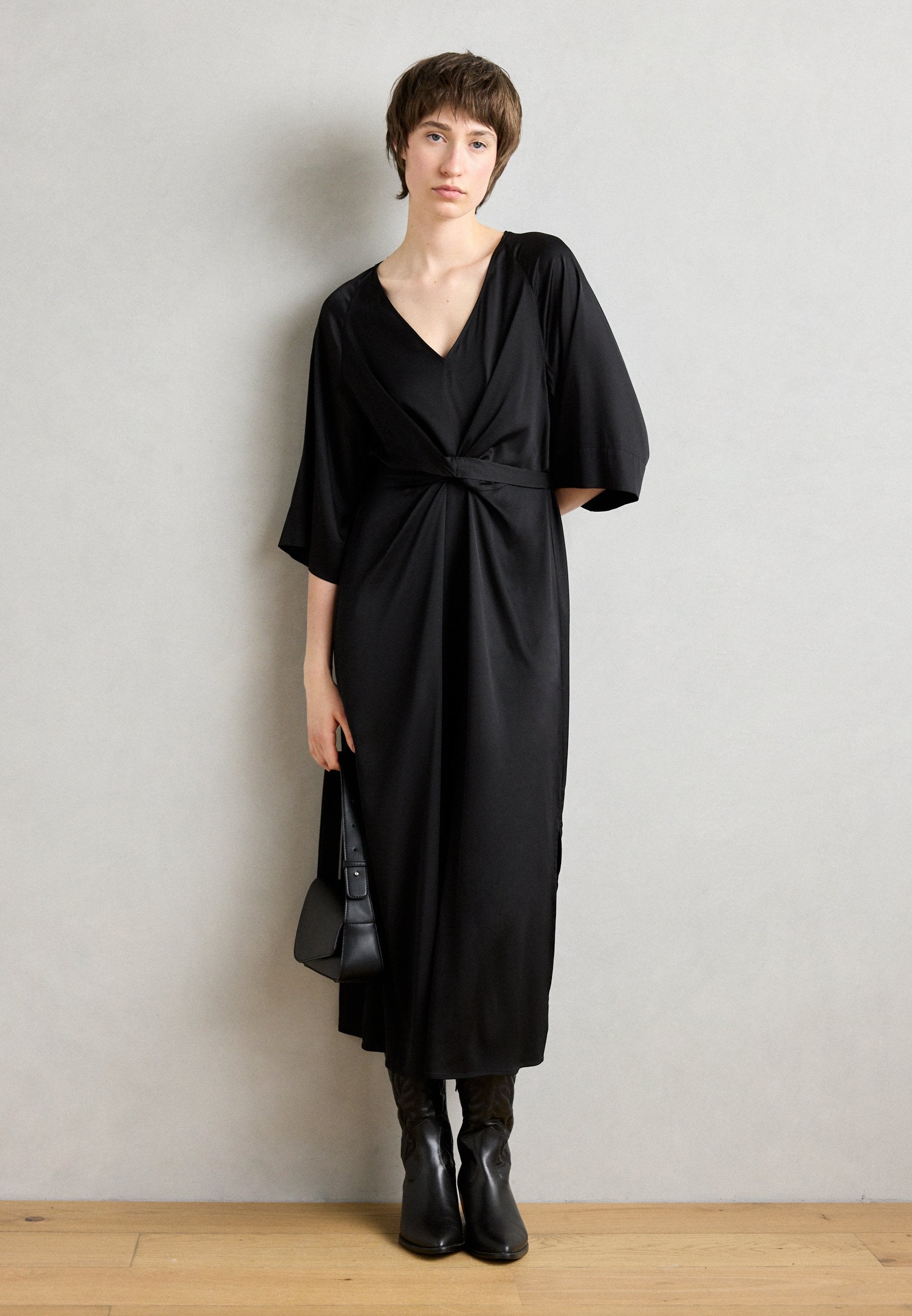 Marc O'Polo DRESS  WRAP STYLE MEDIUM LENGTH RAGLAN SLEEVES