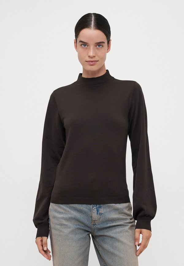Vero Moda Tall VMMERCURY HIGHNECK  - Jumper - chocolate torte