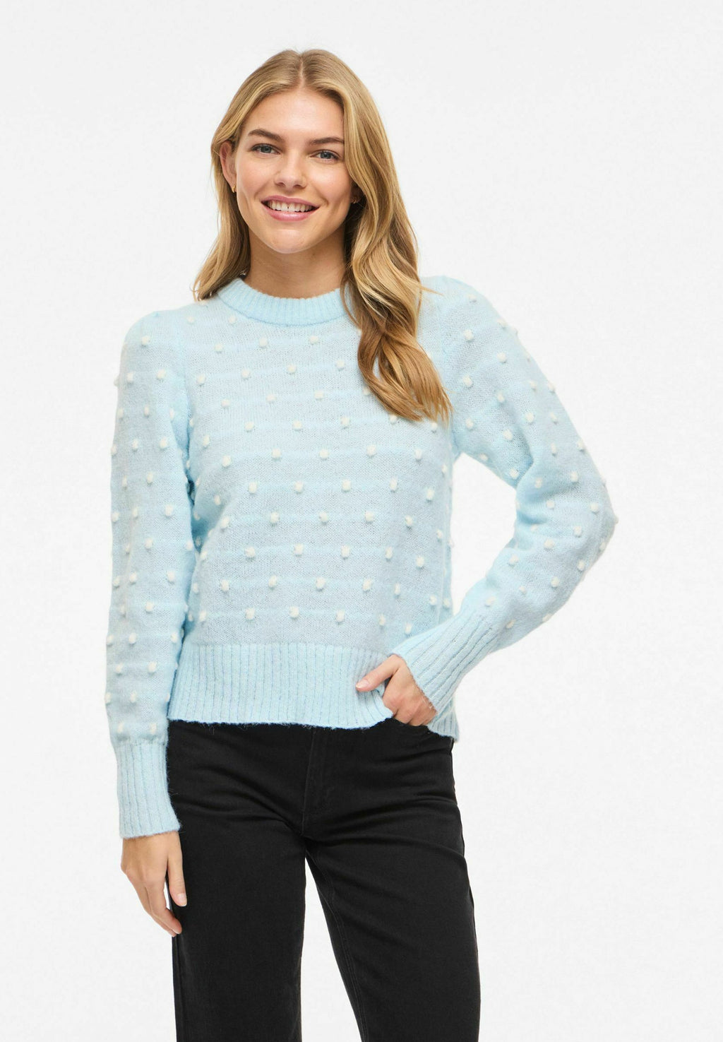 VILA Knitted VIDOTTIE Round neck