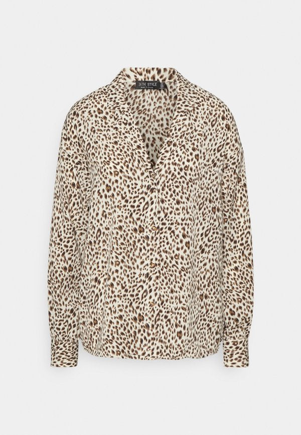 IN THE STYLE BILLIE SUZIE STONE LEOPARD OVERSIZED