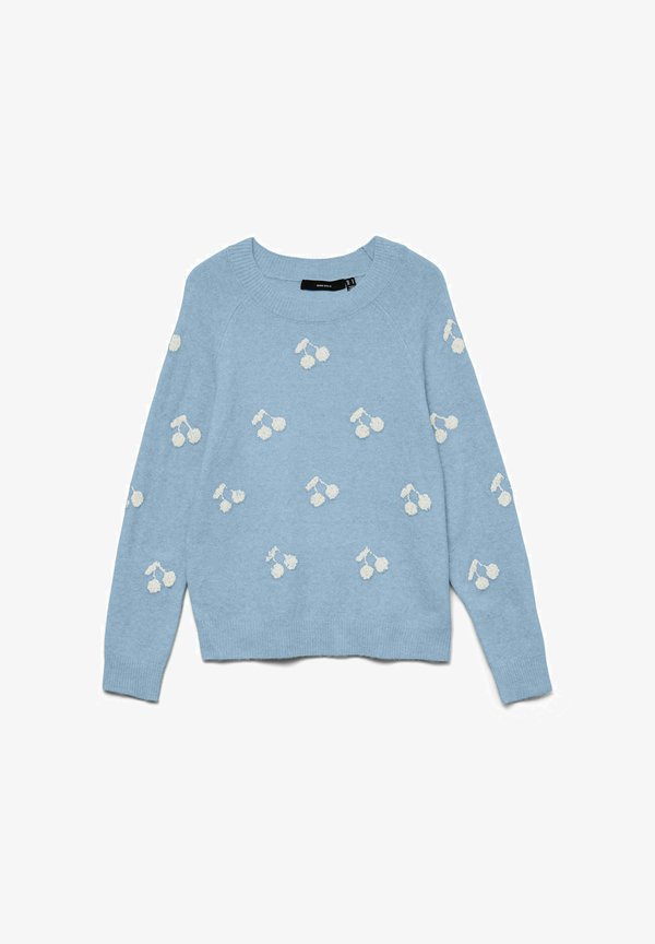 Vero Moda VMDOFFY - Jumper - cashmere blue