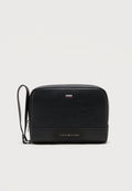 Tommy Hilfiger CENTRAL POUCH - Clutch - black