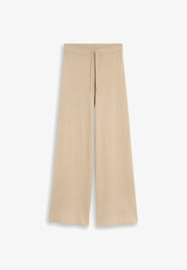TOM TAILOR Tracksuit bottoms - gravel beige melange