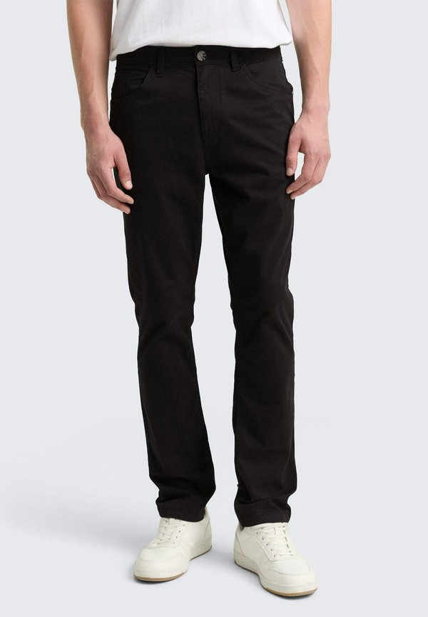 TOM TAILOR TTJOSH - Trousers - black