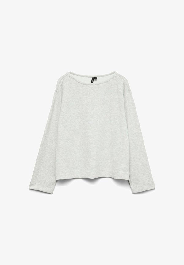 Vero Moda VMHALI - Blouse - light grey melange