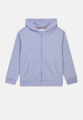 LOGO BRUSHED FLEECE ZIP-THRU HOODY Media 1