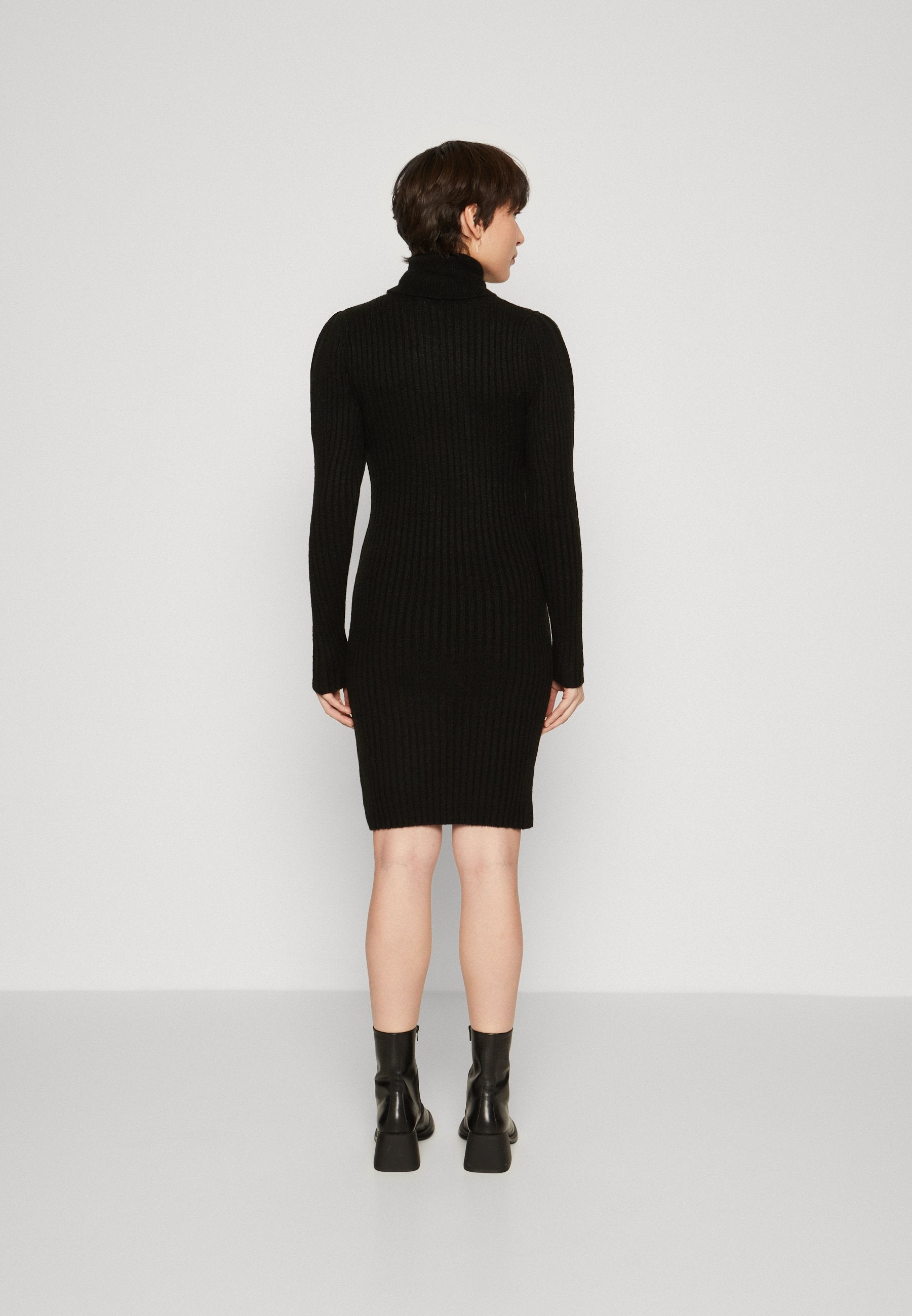GAP PUFF MINI SWEATER DRESS