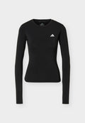 adidas Performance PRIMELIFT ESSENTIALS WORKOUT CONTOUR LONG SLEEVE - Long sleeved top - black